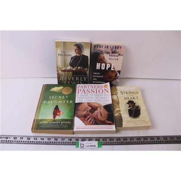 assorted books-romance, stories, Partners in Passion