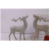 Image 2 : 2 Sparkly reindeer Figurines