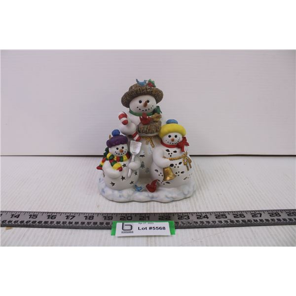 Partylite Snowman candle holder