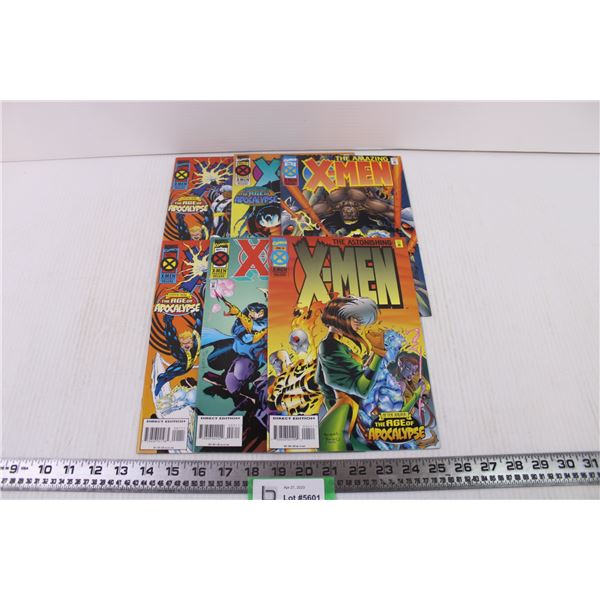 6 X-Men Comics-Age of Apocalypse