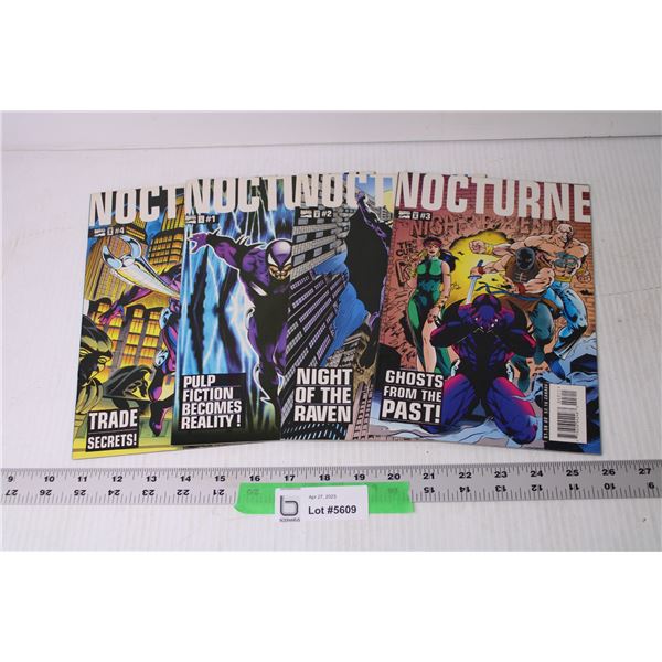 (4) Assorted Marvel Comics - Nocturne