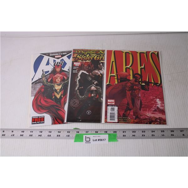 (3) Assorted Marvel Comic Books