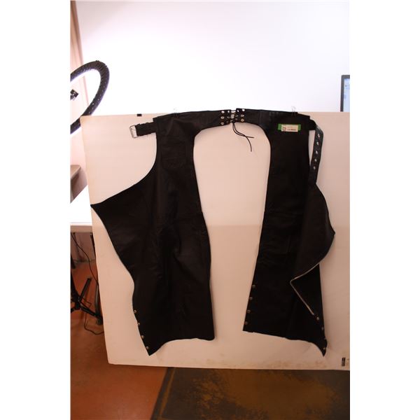 Pair of Leather Chaps - Size Women's XXS