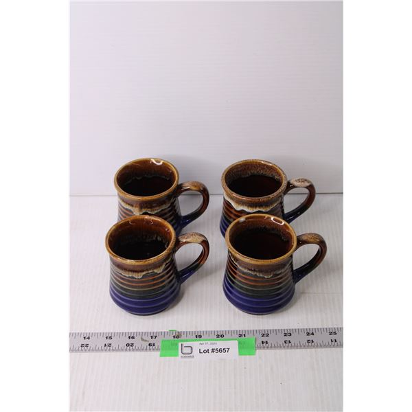 (4) Ceramic Mugs - Made in Taiwan