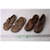 Image 1 : (2) Pairs of Women's Shoes - Size 6 1/2 and Approximately Size 6 (One of the Sandals Soles is Coming