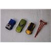 Image 2 : (3) Toy Cars and Trailer