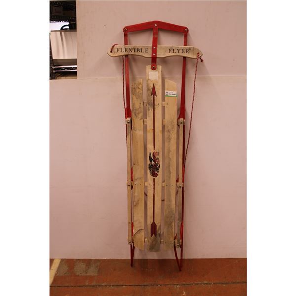 *Vintage Flexible Flyer Wooden Sled