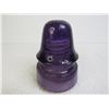 Image 2 : Purple Glass Insulator 1678 (has chips)