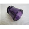 Image 2 : Purple Glass Insulator (has chips)