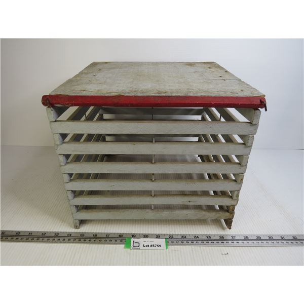 Vintage Egg Crate