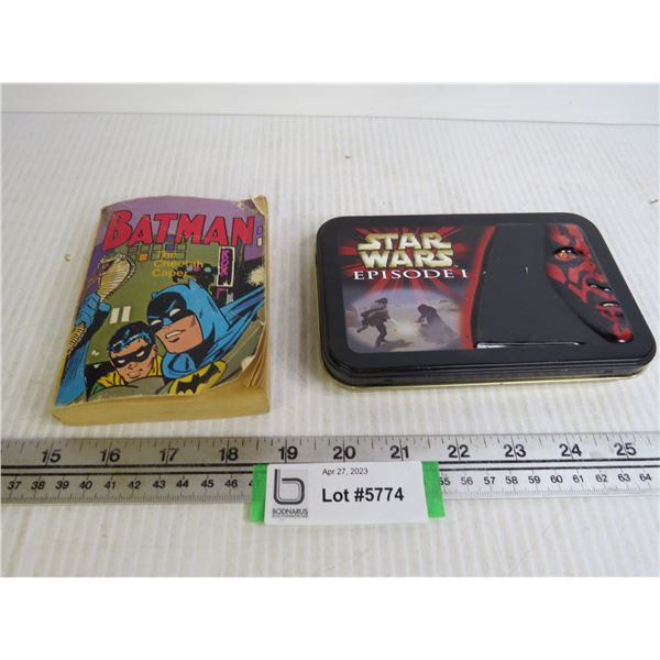 A Little Big Book Batman Comic - Star Wars Playing Cards