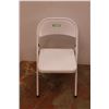Image 1 : *White Metal Folding Chair