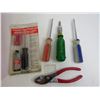 Image 3 : Booster Cables - Flares - Tire Inflator - Assorted Hand Tools - Misc. Items