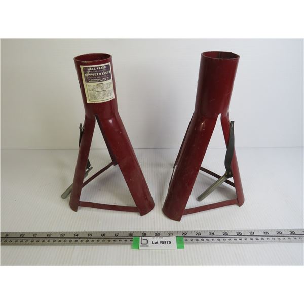 (2) Jack Stands (3000 lb capacity)