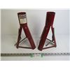 Image 1 : (2) Jack Stands (3000 lb capacity)
