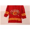 Image 2 : *Vintage NHL Hockey Calgary Flames Long Sleeved Sweater - Size Mens Large