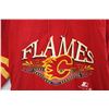 Image 3 : *Vintage NHL Hockey Calgary Flames Long Sleeved Sweater - Size Mens Large