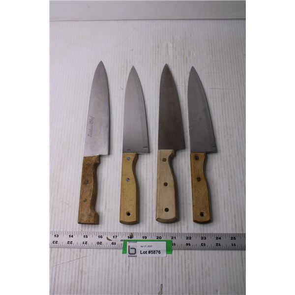 Lot of Assorted Kitchen Knives