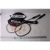 Image 1 : (2) Badminton Rackets with Covers