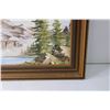 Image 3 : Framed Painting of a Landscape - 28 3/4" x 22 3/4"