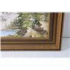 Image 4 : Framed Painting of a Landscape - 28 3/4" x 22 3/4"