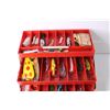 Image 5 : Fishing Tackle Box with Assorted Bait and Tackles - Fish Hand Claw