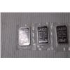 Image 2 : (3) Bars of Johnson Matthey 1 Ounce Bars of Fine Silver