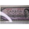 Image 2 : Vintage VG 1954 $10 Bill