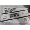 Image 7 : ERTL Deautz Allis Model 9150 Tractor 'Special Edition' Die Cast in Box Scale 1:16