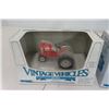 Image 2 : 1 ERTL Ford Tractors Model 981 , 3 ERTL English Fordson Die Cast In Box Scale 1:43