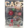 Image 2 : 2 Sale Models 1915 Case Steam Engine with Bonus Thresher Die Cast on Card Scale Not Listed 