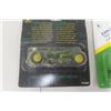 Image 2 : 4 ERTL John Deere Tractors on Cards Die Cast Scale 1:64 - Model D, Model 360, 2 Model 7800