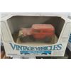 Image 3 : 7 ERTL Vintage Vehicles Die Cast in Box Scale 1:43 - 2 1930 Pachard, 1930 Chevy Pick Up, 1930 Chevy 
