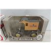 Image 2 : 3 Bank Vehicles Die Cast in Boxes Scale 1:25 - ERTL 1905 Ford Delivery Car, 1917 Model T Bank, Spec 