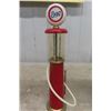 Image 3 : 3 Die Cast Vintage Visible Gas Pumps 8'' Tall - Spec Cast International Harvester, Shell, Esso
