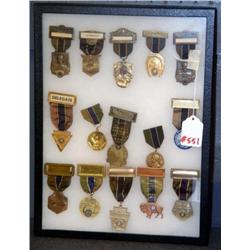 DISPLAY OF AMERICAN LEGION BADGES