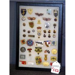 DISPLAY OF AMERICAN LEGION PINS