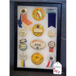 DISPLAY OF AMERICAN LEGION BUTTONS