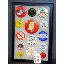 DISPLAY OF AMERICAN LEGION BUTTONS