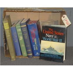BX LOT BOOKS ON HISTORY OF MARINES & NAVY ETC