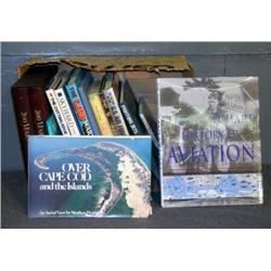 BX LOT OVERSIZED BOOKS INCL AVIATION BOOKS