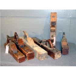 LOT OF 6 WOODEN BLOCK PLANES