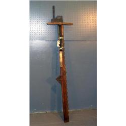 WOOD CLAMP, AUGER, RASP AND RULER
