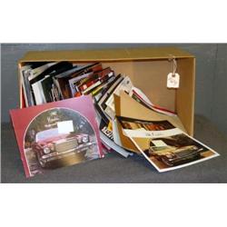 BX LOT AUTOMOBILE SHOWROOM LITERATURE