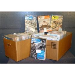 2 BOXES OF MODEL RAILROADER MAG.