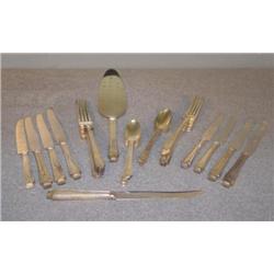 ROGERS BROS PLATED FLATWARE SET