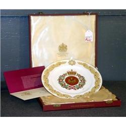 SPODE COLLECTOR PLATE "THE CHESHIRE REGIMENT"