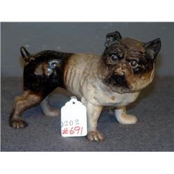 CAST IRON BULL DOG DOOR STOP