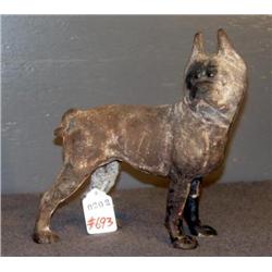 CAST IRON BULL DOG DOOR STOP