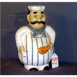 CAST IRON CHEF STILL BANK